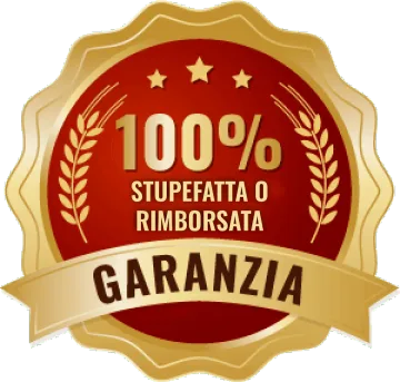 Garanzia 100% Stupefatta o Rimborsata